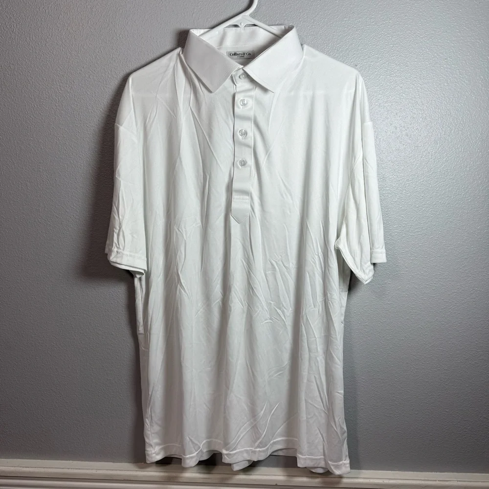 Collars & Co White Original Dress Collar Polo NWOT - Picture 2 of 5